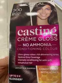 L'ORÉAL - Casting crème gloss 300 darkest brown