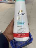 DOVE - Lot de 2 de crème de douche 