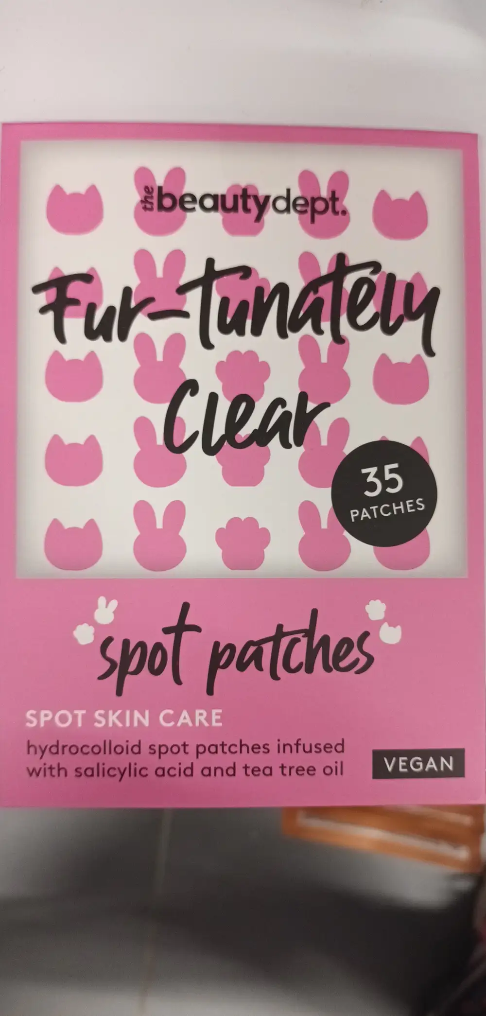 THE BEAUTY DEPT - Fur-tunately clear - 35 Spot patches