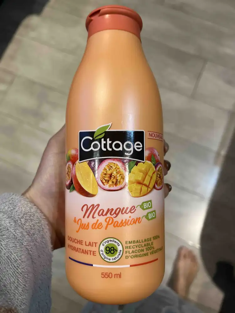 COTTAGE - Mangue & jus de passion - Douche lait hydratante