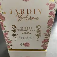 JARDIN BOHÈME - Épisode romantique rose poudrée