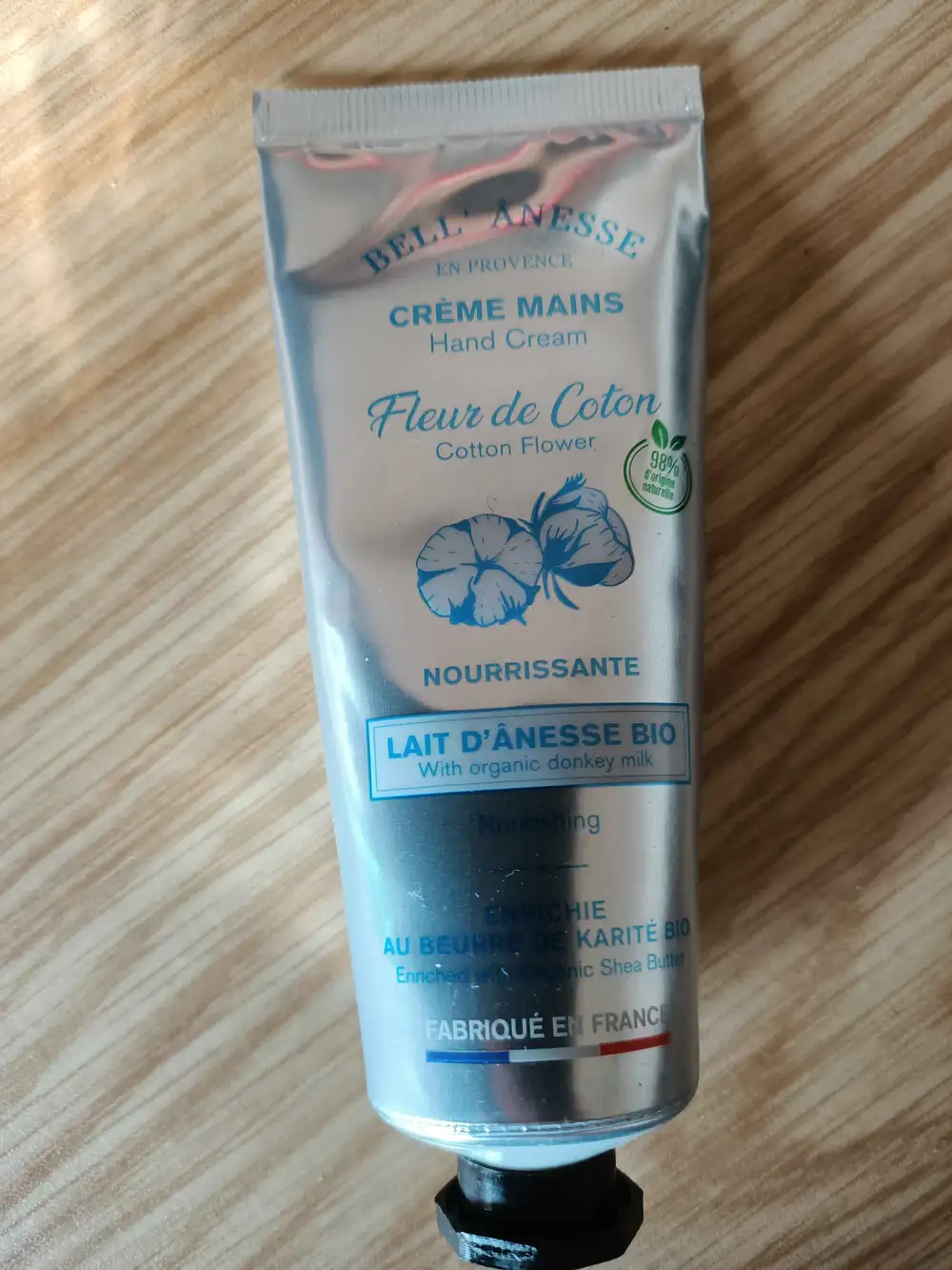 BELL'ANESSE - Crème mains fleur de coton