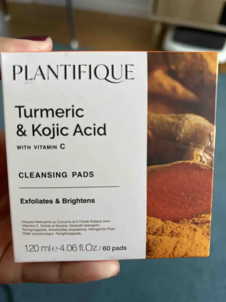 PLANTIFIQUE - Turmeric & kojic acid - Cleansing pads