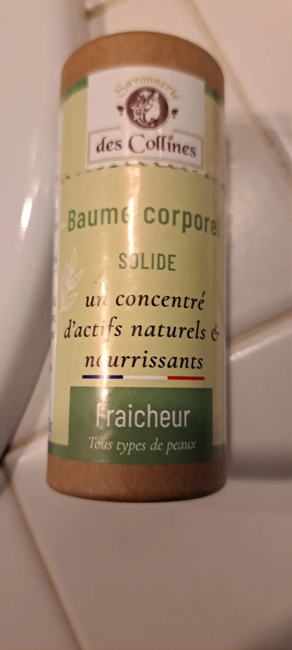 SAVONNERIE DES COLLINES - Baume corporel solide fraicheur