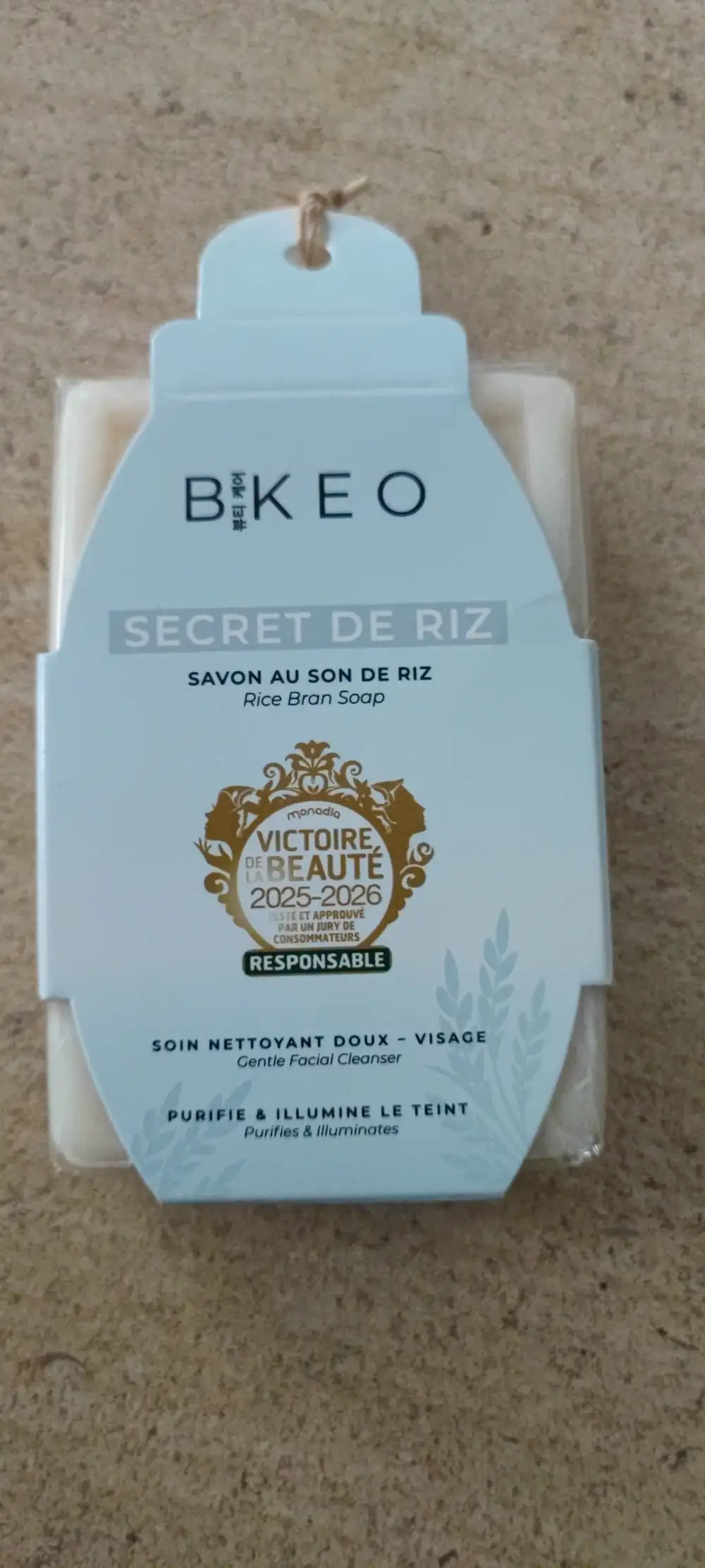 B-KEO - Secret de riz - Soin nettoyant doux visage