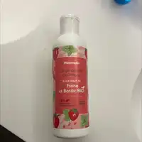 PHARMACTIV -  Le gel douche gourmand raise et basilic bio