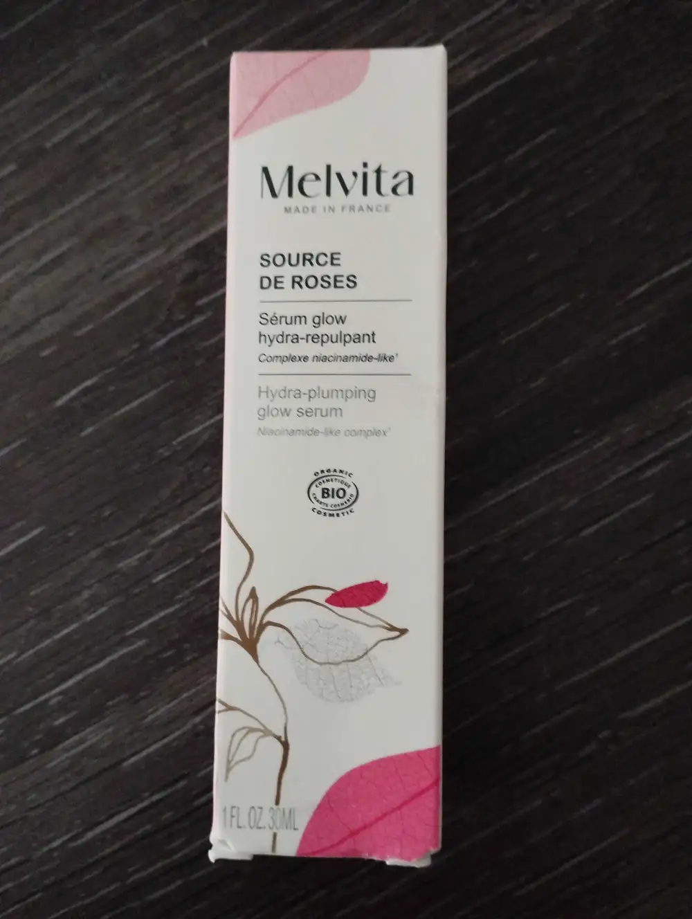 MELVITA - Source de roses - Sérum glow hydra-repulpant 