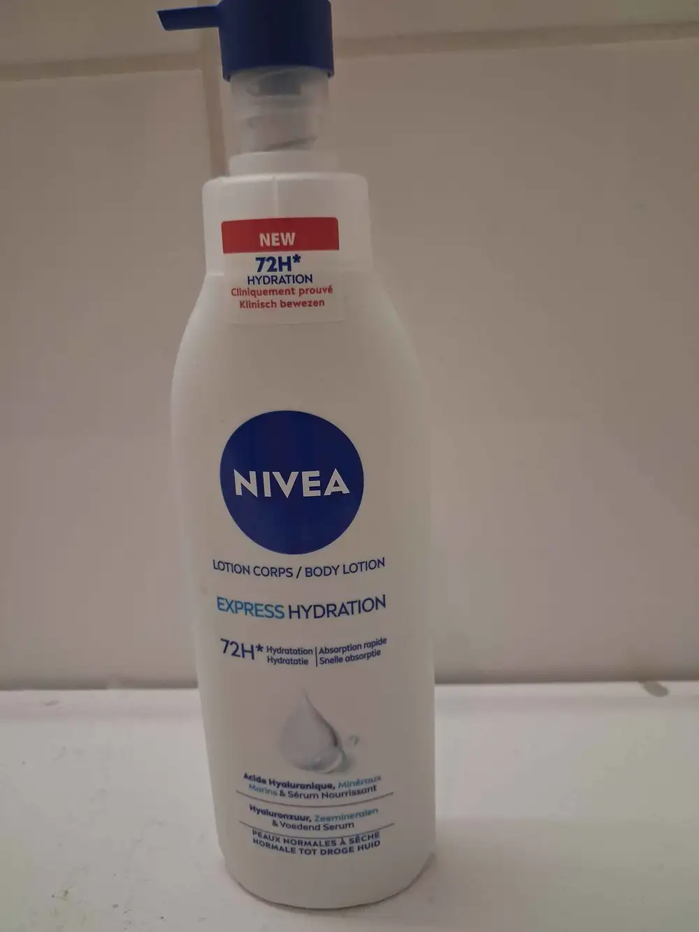NIVEA - Express hydration - Lotion corps 72h
