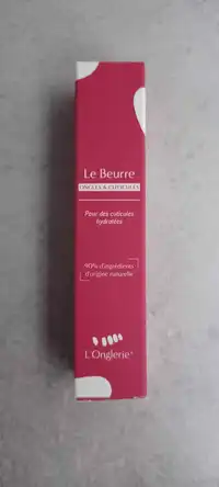 L'ONGLERIE - Le beurre ongles & cuticules 