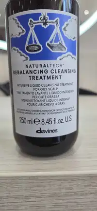 DAVINES - Naturaltech - Soin nettoyant liquide cheveux gras