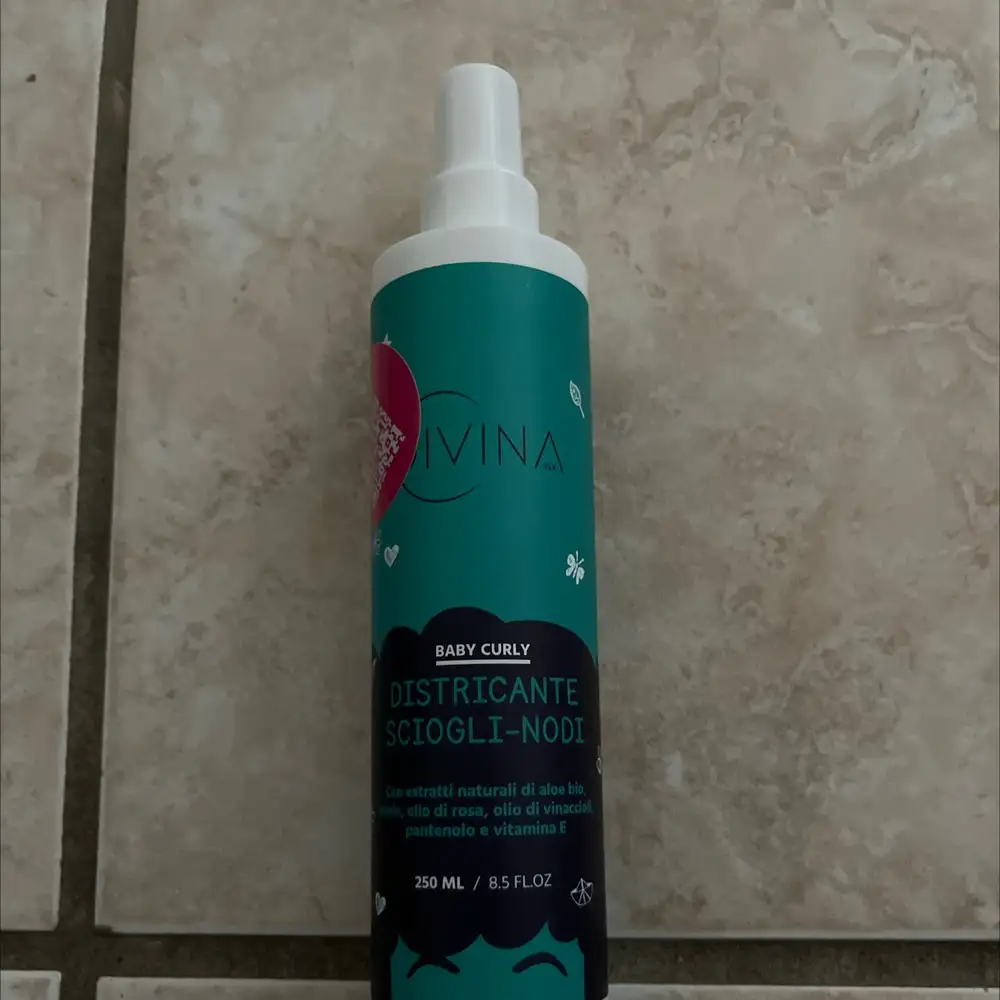 DIVINA BLK - Baby curly districante sciogli-nodi