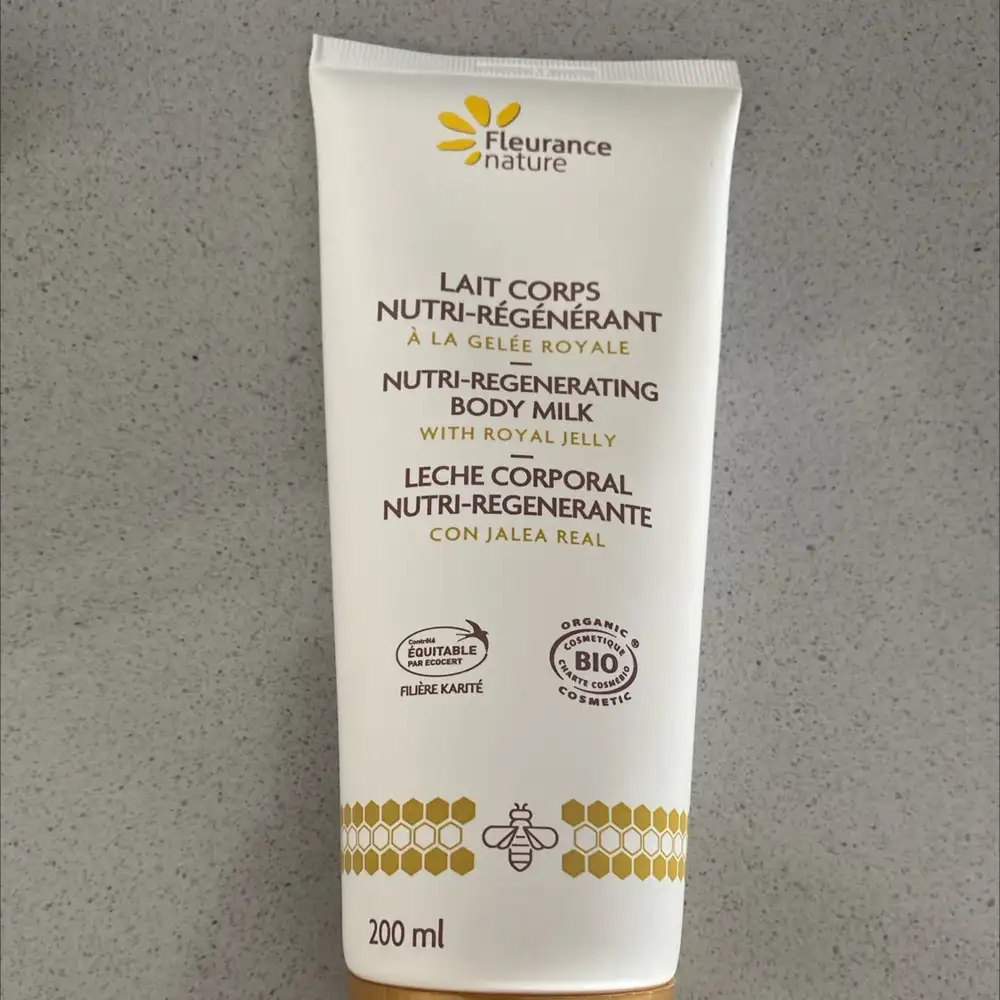 FLEURANCE NATURE - Lait corps nutri-régénérant à la gelée royale