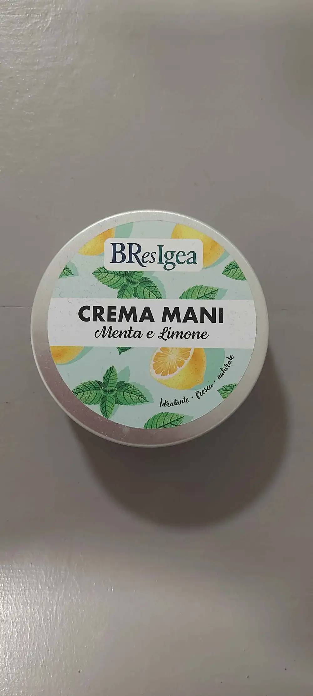 BRESIGEA - Crema mani menta e limone