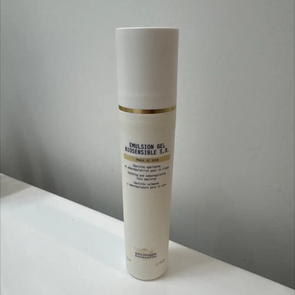 BIOLOGIQUE RECHERCHE - Émulsion gel biosensible S.R.