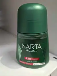 NARTA - Fraîcheur classique - Anti-transpirant homme 72h