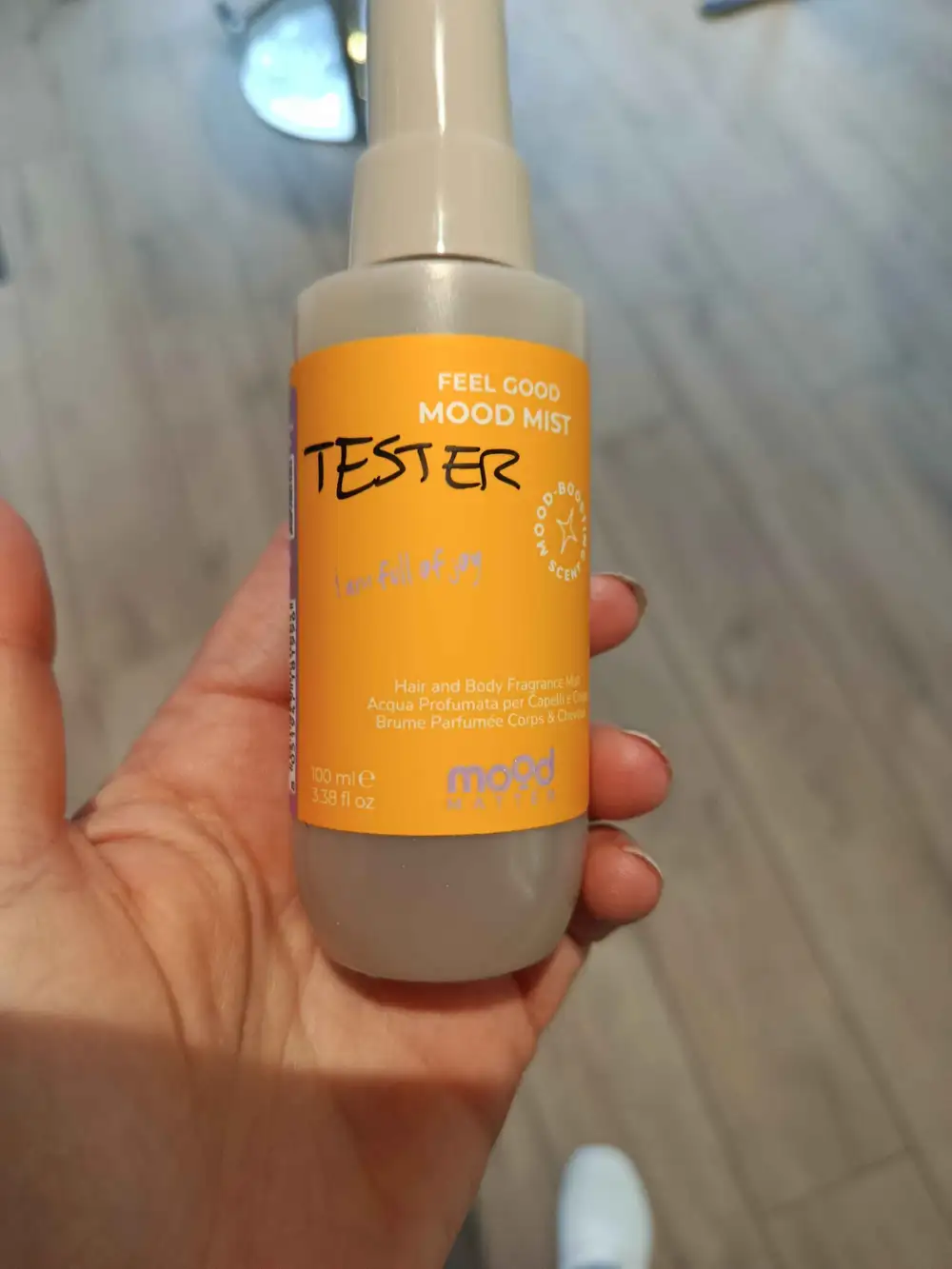 MOOD MATTER - Tester - Feel good mood mist hair and body fragrance