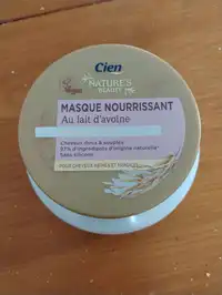 CIEN - Masque nourrissant au lait d'avoine