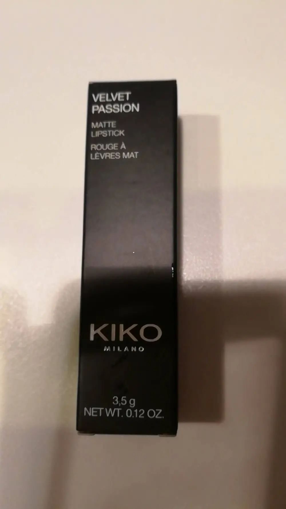 KIKO MILANO - Velvet passion - Rouge à lèvres mat