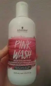 SCHWARZKOPF - Pink wash - Shampooing raviveur de couleur