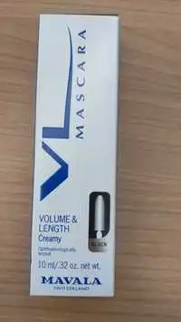 MAVALA - Volume & length creamy - Mascara 