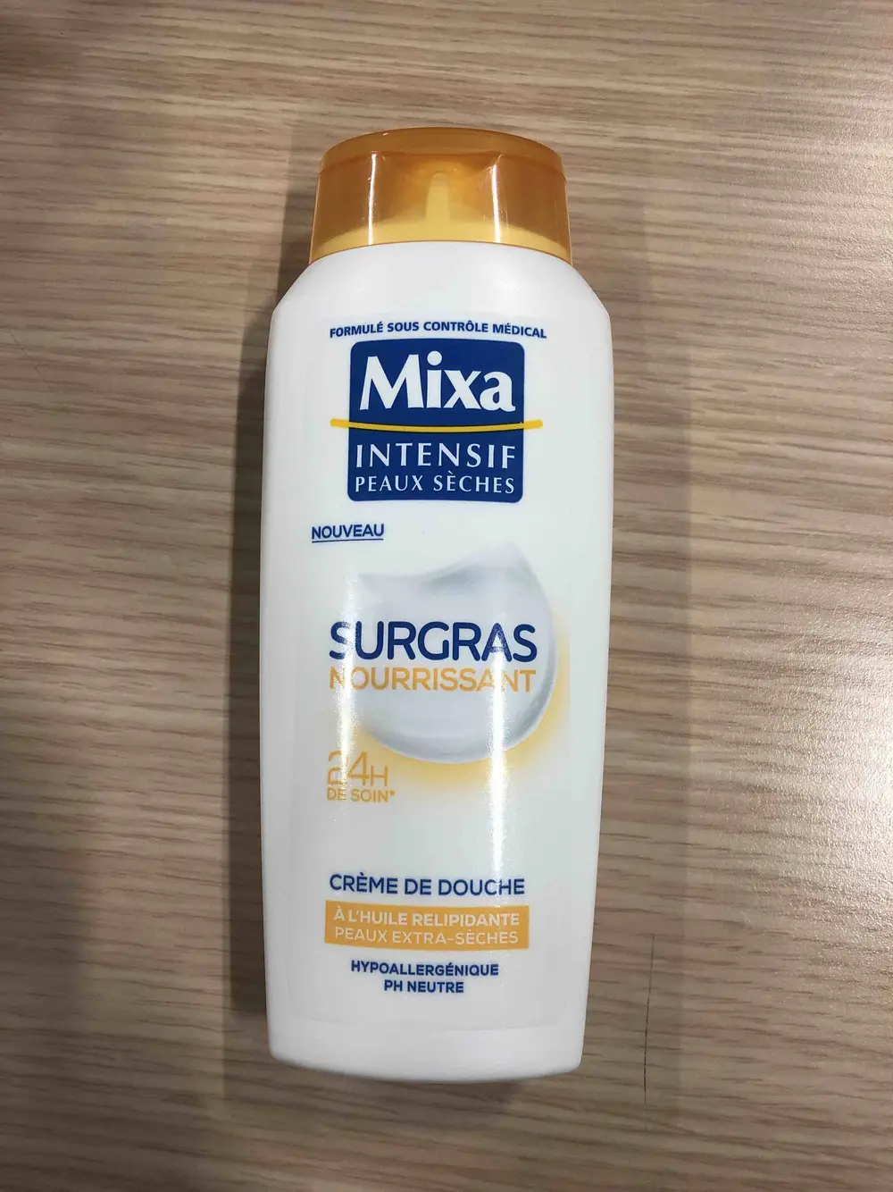 MIXA - Intensif peaux sèches - Surgras nourrissant crème de douche