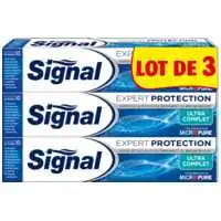 SIGNAL - Signal Dentifrice Expert Protection Complet 75ml Lot de 3