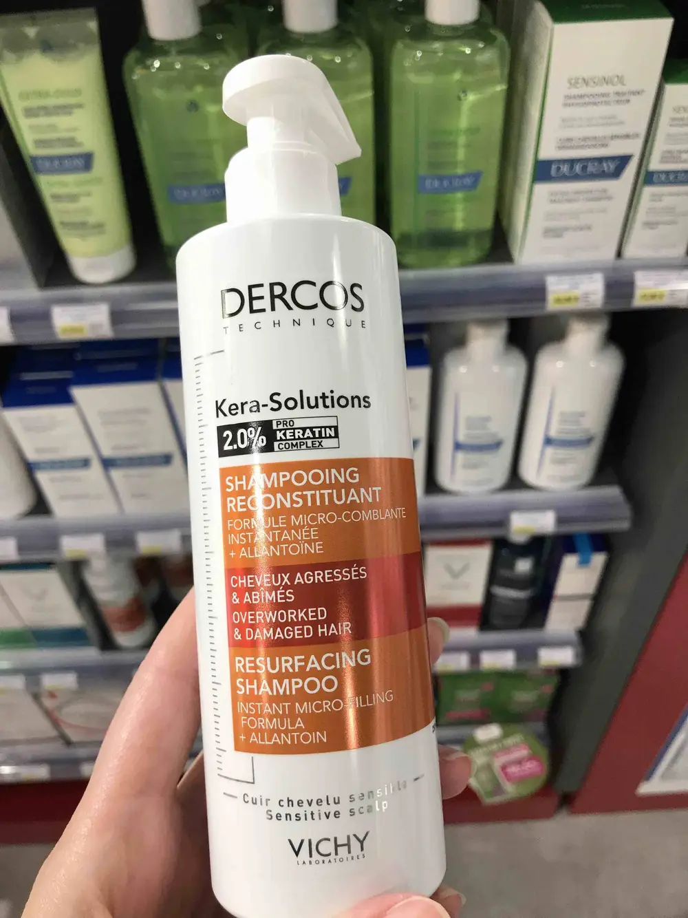 VICHY LABORATOIRES - Dercos kera-solutions - Shampooing reconstituant