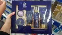 SPA EXCLUSIVES - Gel douche, gommage corps, brume corporelle, beurre corporel et galet de bain effervescent