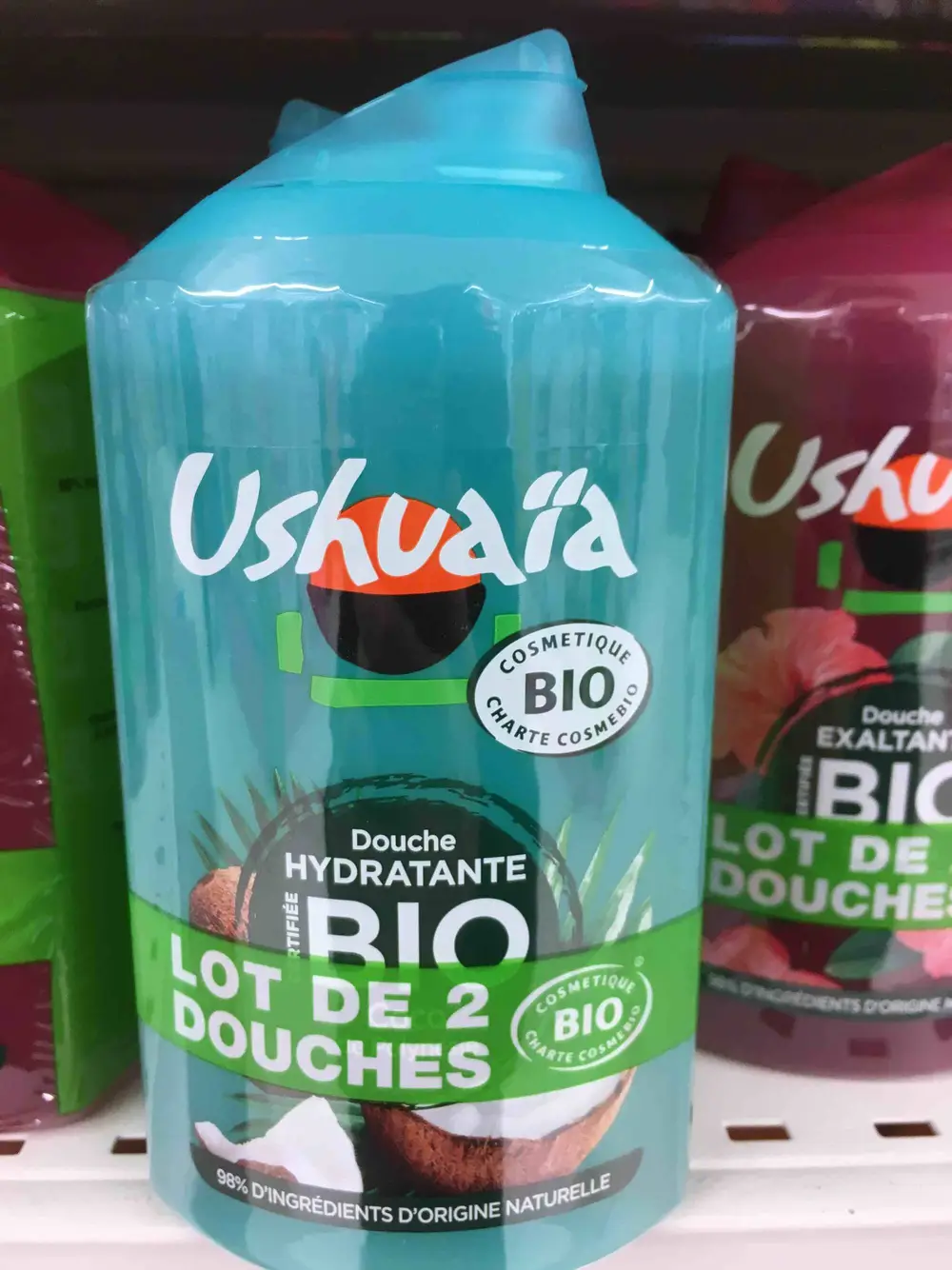 USHUAÏA - Douche hydratante bio