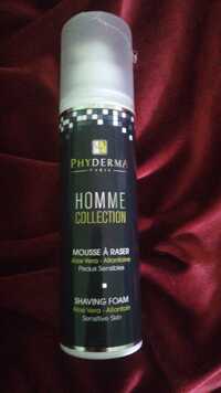 PHYDERMA - Homme collection - Mousse à raser