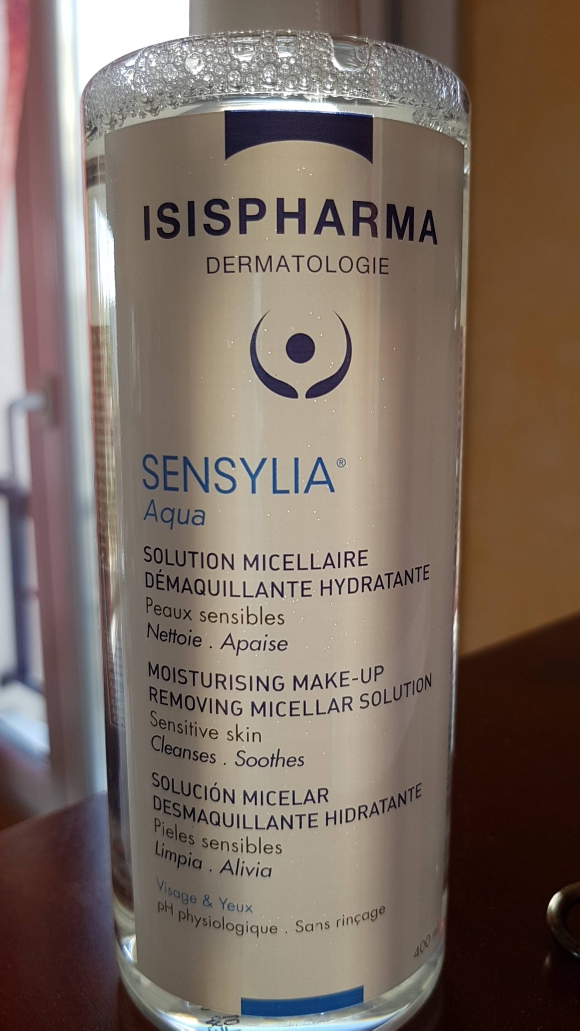 ISIS PHARMA - Sensylia - Solution micellaire démaquillante hydratante