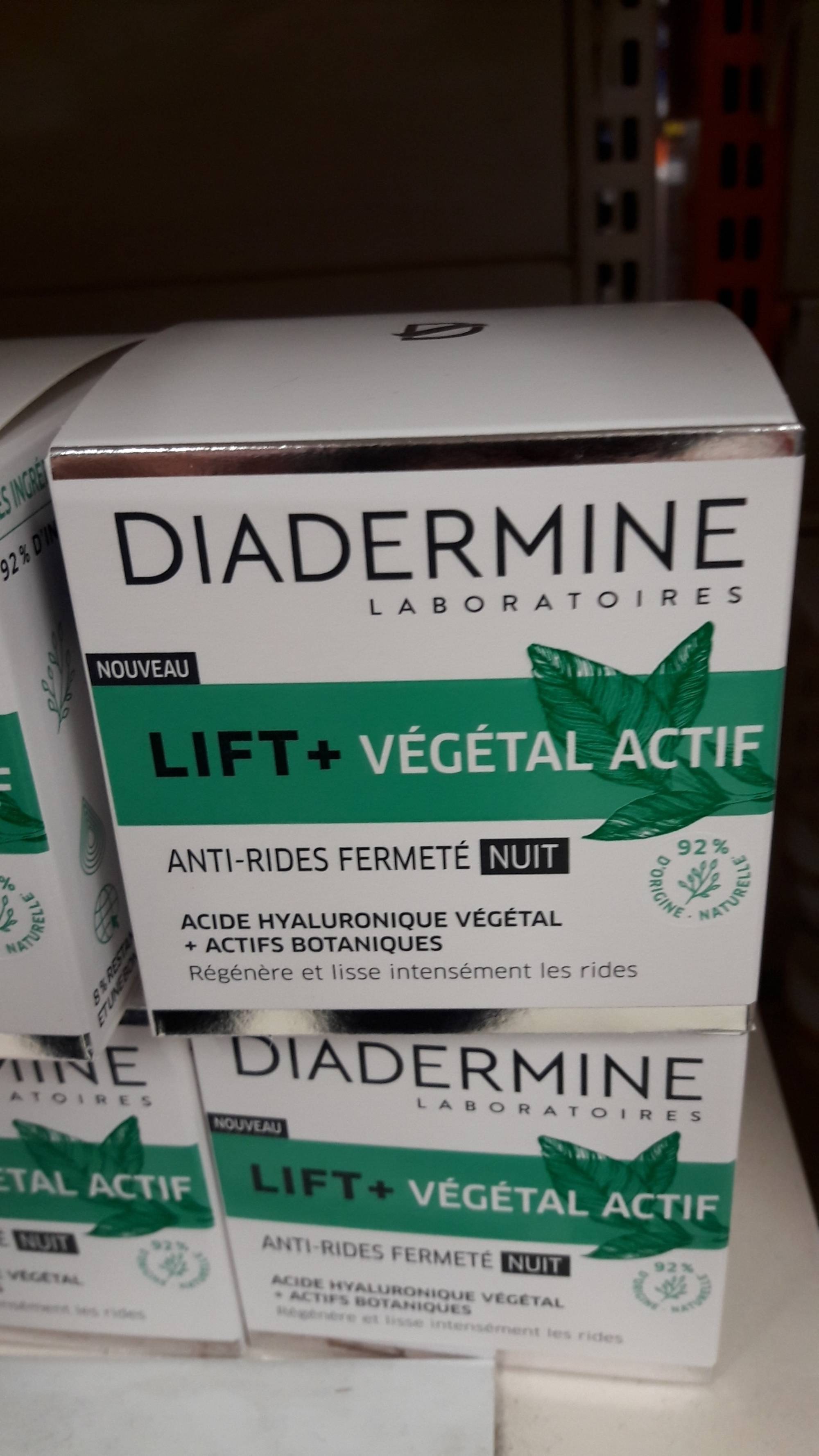 DIADERMINE - Lift + végétal actif - Anti-rides fermeté nuit