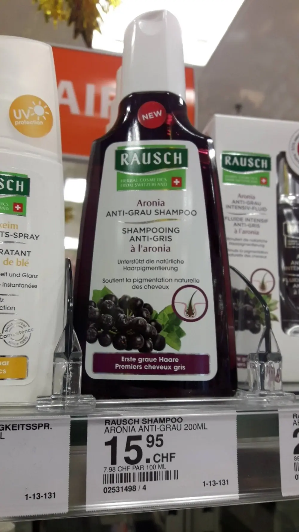 RAUSCH - Shampooing anti-gris à l'aronia