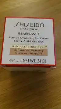 SHISEIDO - Benefiance - Crème anti-rides yeux