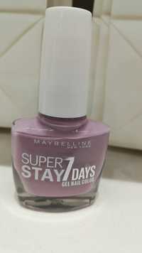 MAYBELLINE NEW YORK - Super stay 7 days - Gel nail color