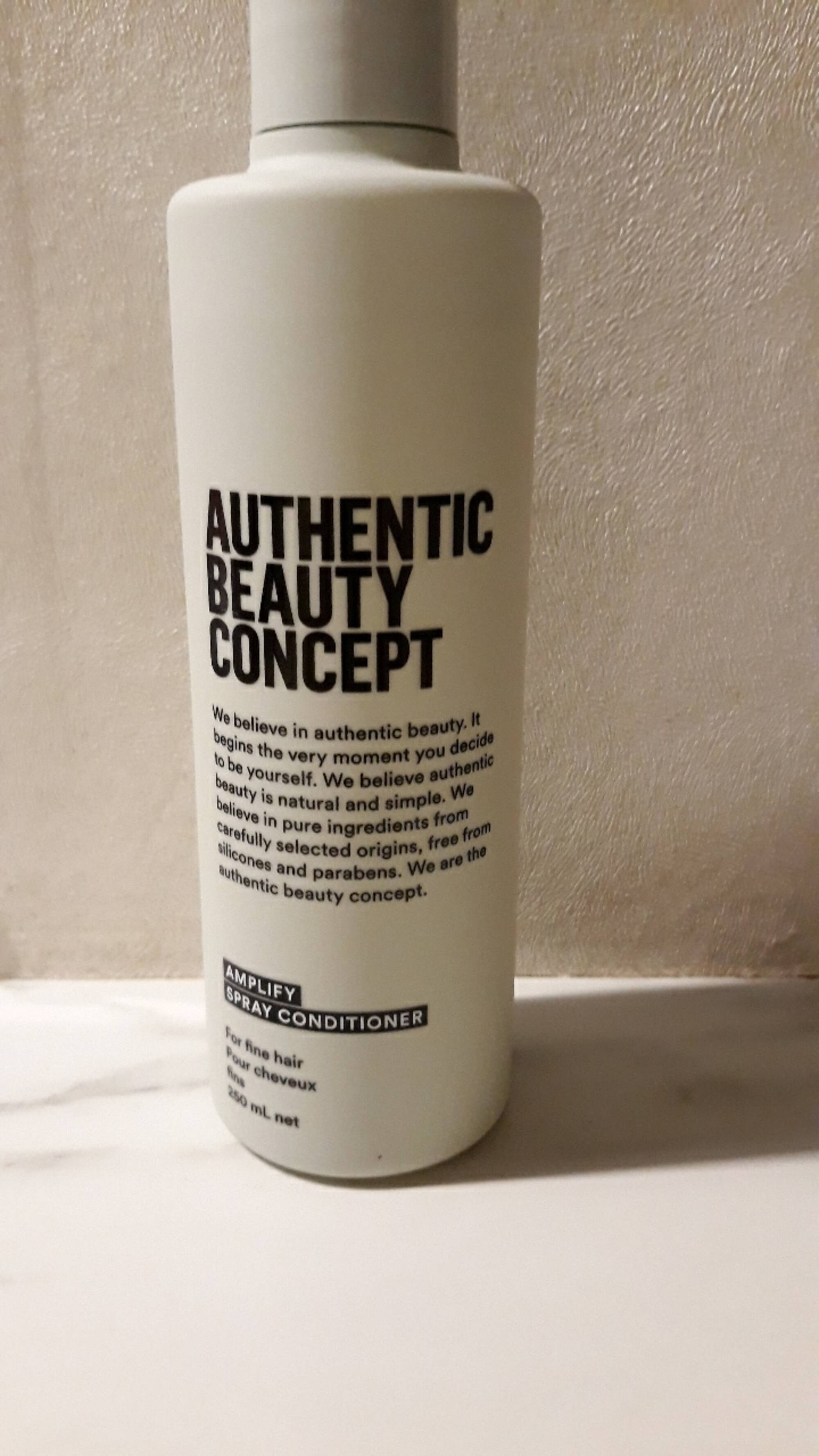 AUTHENTIC BEAUTY CONCEPT - Amplify spray conditioner 