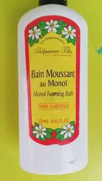 PARFUMERIE TIKI - Tiare gardenia - Bain moussant au Monoï