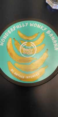 THE BODY SHOP - Wonderfully wonky banana - 72 hour nourishing moisture for normal to dry skin