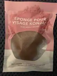 CIEN - Éponge pour visage Konjac avec argile rouge