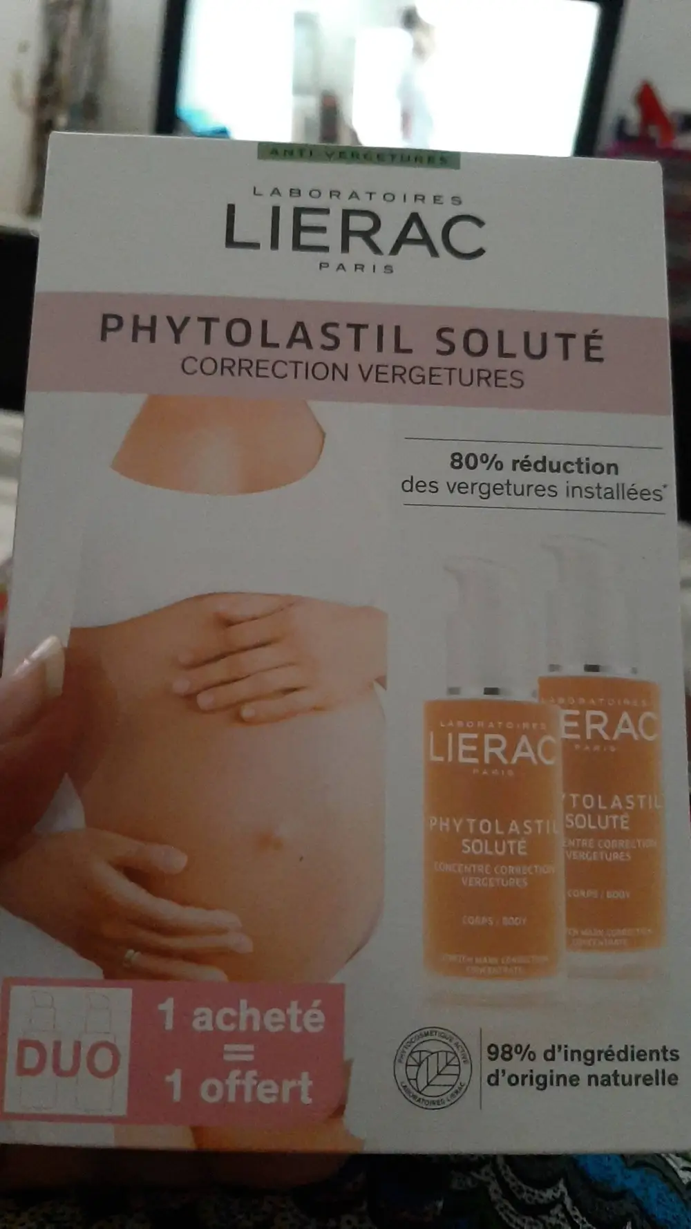 LIÉRAC - Phytolastil soluté - Correction vergetures