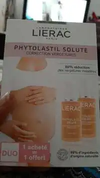 LIÉRAC - Phytolastil soluté - Correction vergetures