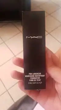 MAC - Pro longwear Nourishing waterproof - Fond de teint