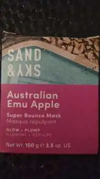 SAND & SKY - Australian emu apple - Masque repulpant