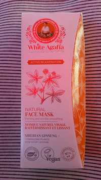 WHITE AGAFIA - Active rejuvenation - Natural face mask