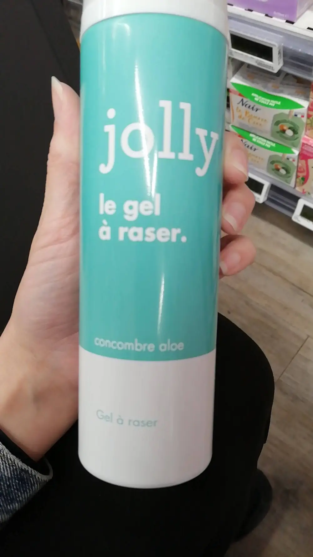 JOLLY - Concombre Aloe - Le gel à raser