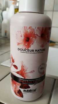 DOUCEUR NATURE - Hibiscus rouge - Shampooing nutrition intense