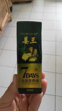 CLOTHES OF SKIN - 7 Days - Ginger germinal oil