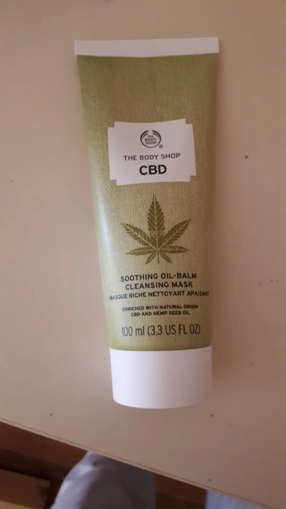 THE BODY SHOP - CBD - Masque riche nettoyant apaisant