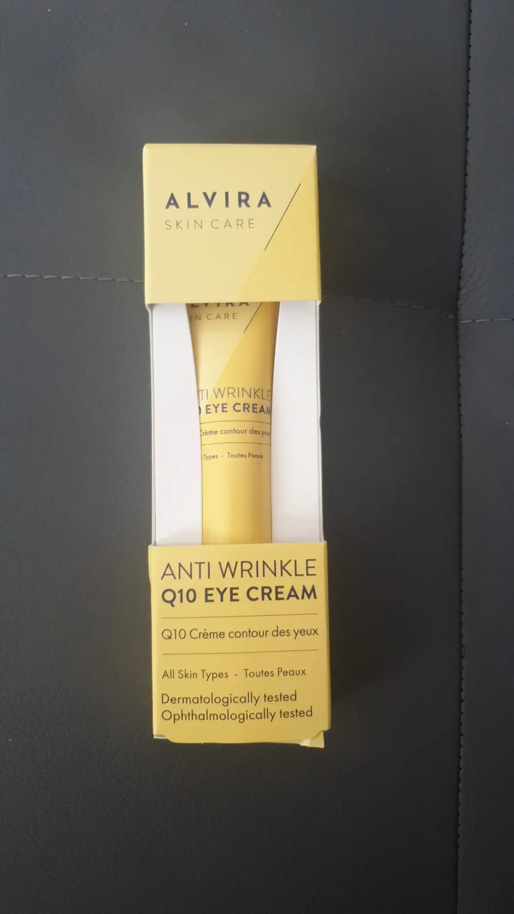 ALVIRA - Anti wrinkle - Q10 crème contour des yeux