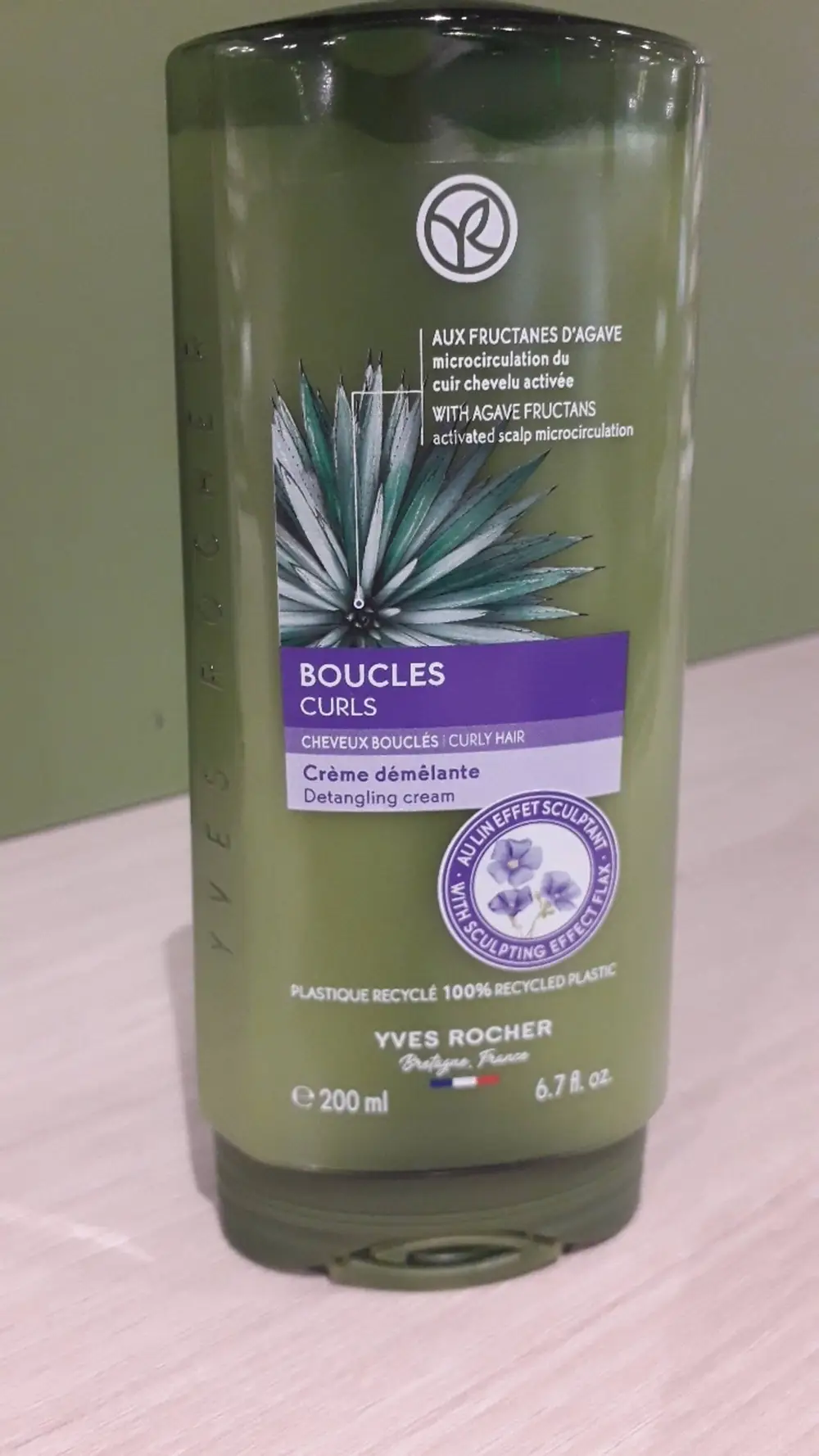 YVES ROCHER - Boucles - Crème démêlante aux fructanes d'agave